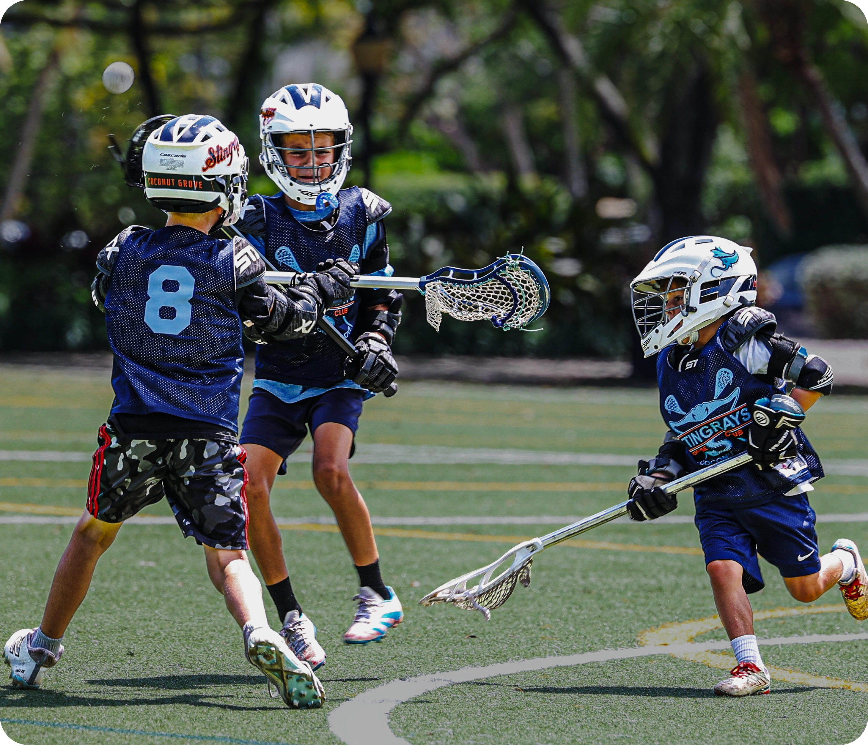 Stingrays players in action